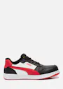 Puma Frontcourt BLK/WHT/RED Low S3L ESD FO HRO SR miniatuur
