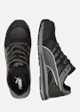 Puma Elevate Knit  S1P Werkschoen Zwart/Grijs miniatuur