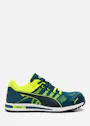 Puma Elevate Knit  S1P Werkschoen Blauw/Groen miniatuur
