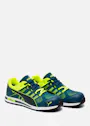 Puma Elevate Knit  S1P Werkschoen Blauw/Groen miniatuur