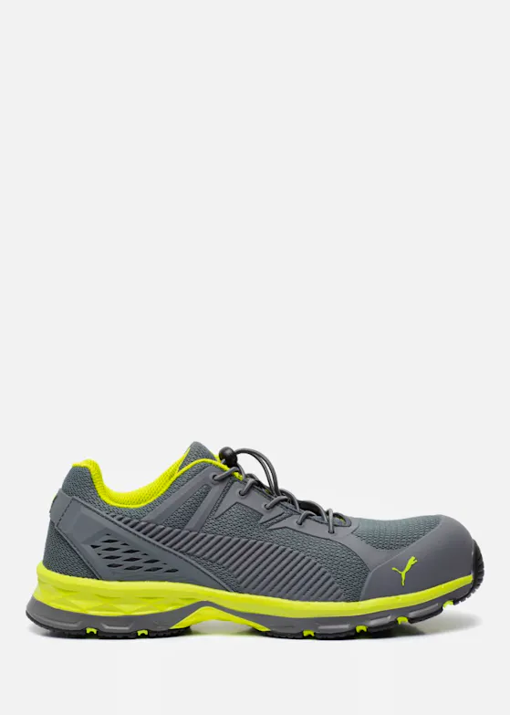 Puma Fuse Motion  S1P Werkschoen Grijs/Groen