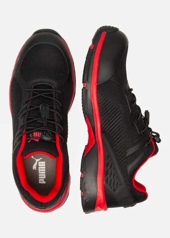 Puma Fuse Motion  S1P Werkschoen Grijs/Groen