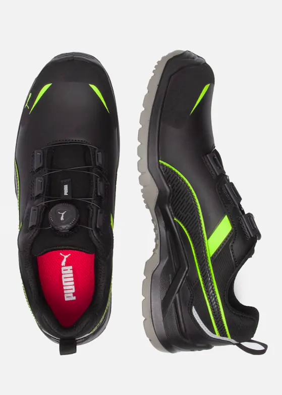 Puma Krypton Green Disc Low S3S ESD Werkschoen