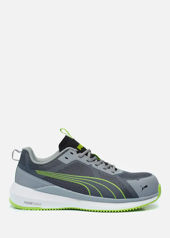 Puma Slide Grey/Green Low S1PS ESD FO HRO SR Werkschoen