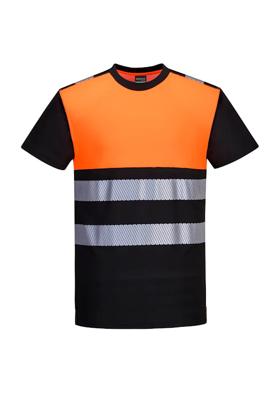 Portwest PW3 PW311 T-shirt Hi-Vis Klasse 1 UV-bescherming Performance