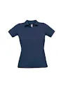 B&C Safran Pure BCPW455 Poloshirt Piqué Regular Fit Dames miniatuur