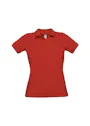B&C Safran Pure BCPW455 Poloshirt Piqué Regular Fit Dames miniatuur