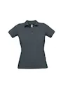 B&C Safran Pure BCPW455 Poloshirt Piqué Regular Fit Dames miniatuur