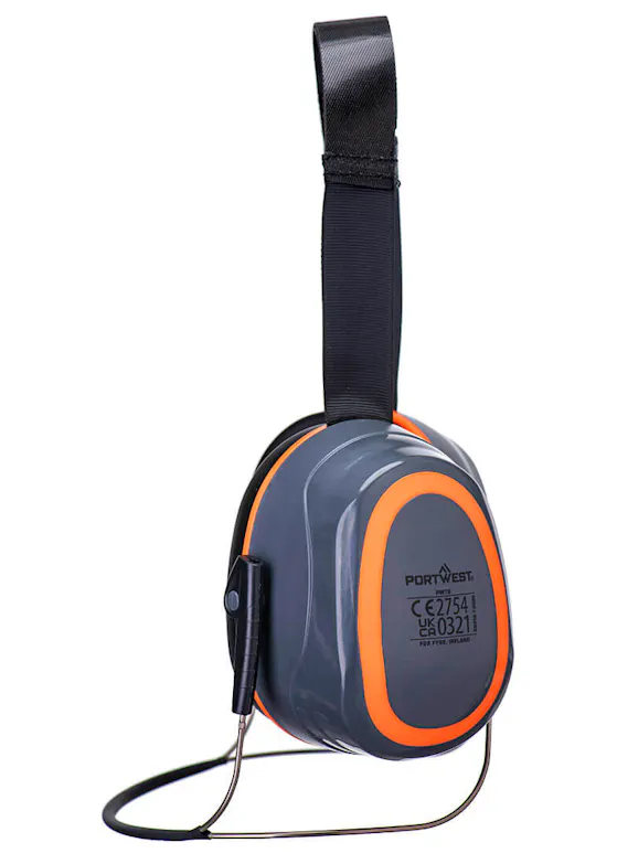 Portwest PW78 HV Extreme Ear Defenders Neckband-1