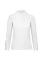 B&C ID.001 BCPWI13 Poloshirt Long Sleeve Piqué Regular Fit Dames miniatuur