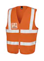 Result RT202 Zip I.D. Safety Tabard Reflecterend miniatuur