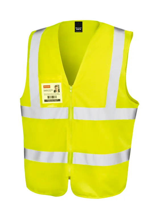 Result RT202 Zip I.D. Safety Tabard Reflecterend
