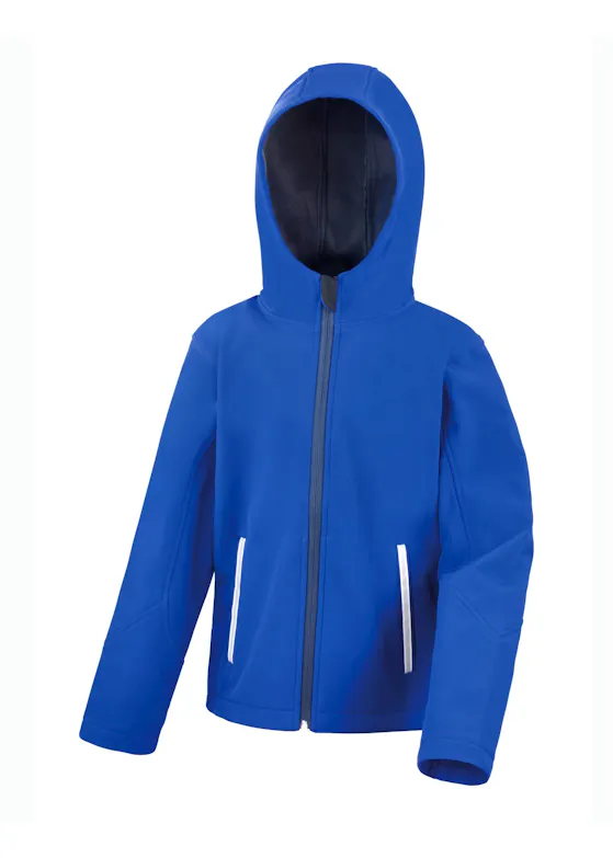Result Junior TX Performance Hooded Soft Shell Jacket