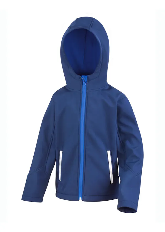 Result Junior TX Performance Hooded Soft Shell Jacket