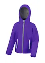 Result Youth TX Performance Hooded Soft Shell Jacket miniatuur