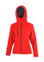 Result Women´s TX Performance Hooded Soft Shell Jacket miniatuur