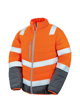 Result Soft Padded Safety Jacket Heren