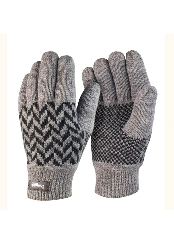 Result Pattern Thinsulate Glove