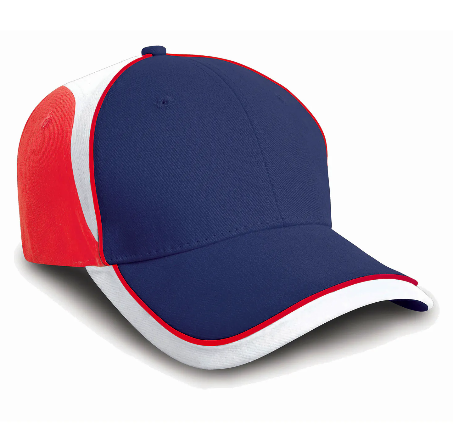 Marineblauw/rood