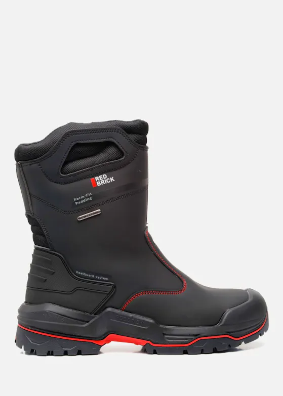 Redbrick Boot Black S7S Werklaars