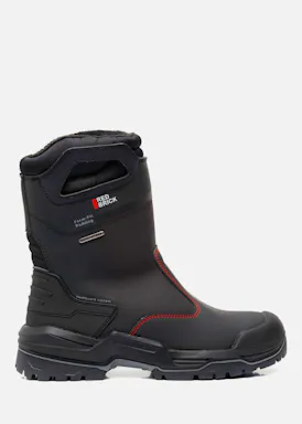 Redbrick Boot Black Wool S7S Werklaars
