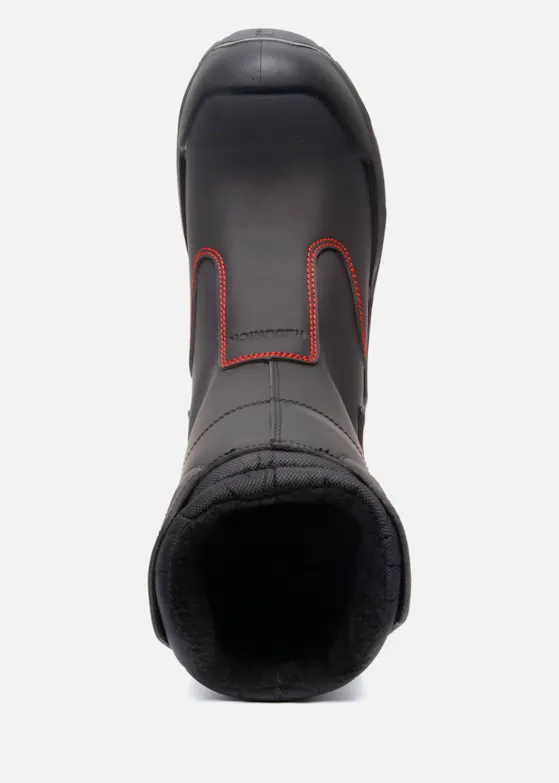 Redbrick Boot Black Wool S7S Werklaars
