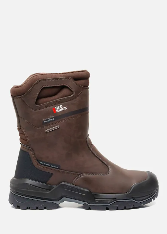 Redbrick Boot Brown Wool S7S Werklaars