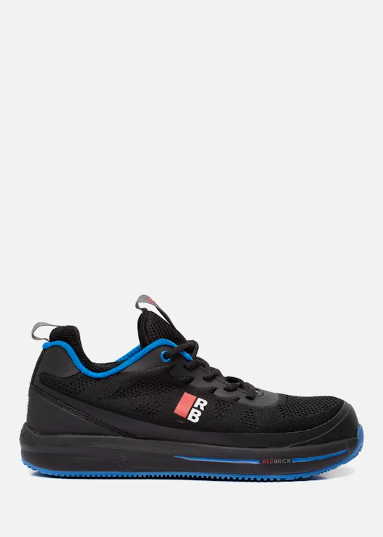 Redbrick Motion Star S1P Werkschoen Zwart/Blauw