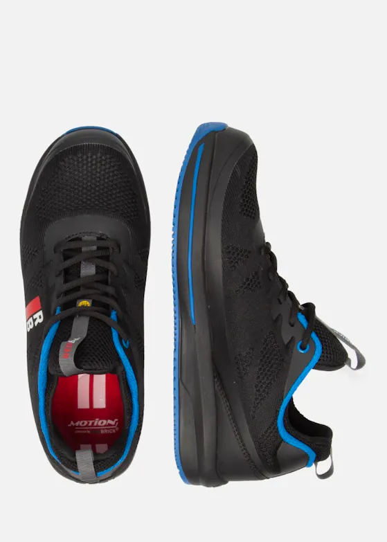 Redbrick Motion Star S1P Werkschoen Zwart/Blauw
