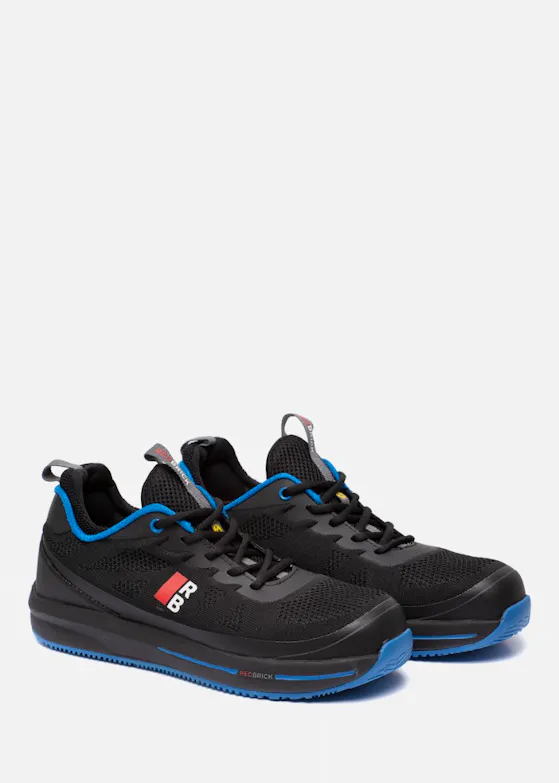 Redbrick Motion Star S1P Werkschoen Zwart/Blauw