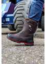 Redbrick Boot Brown S7S Werklaars miniatuur