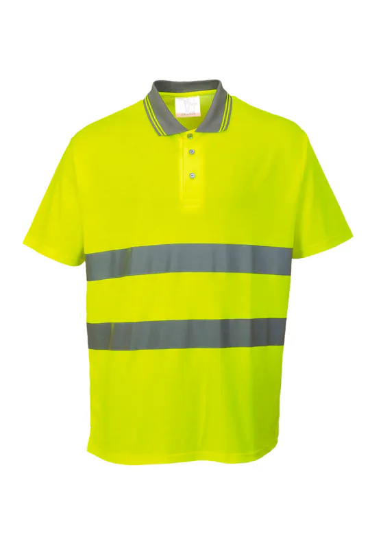 Portwest Hi vis hogezichtbaarheids lijn polo