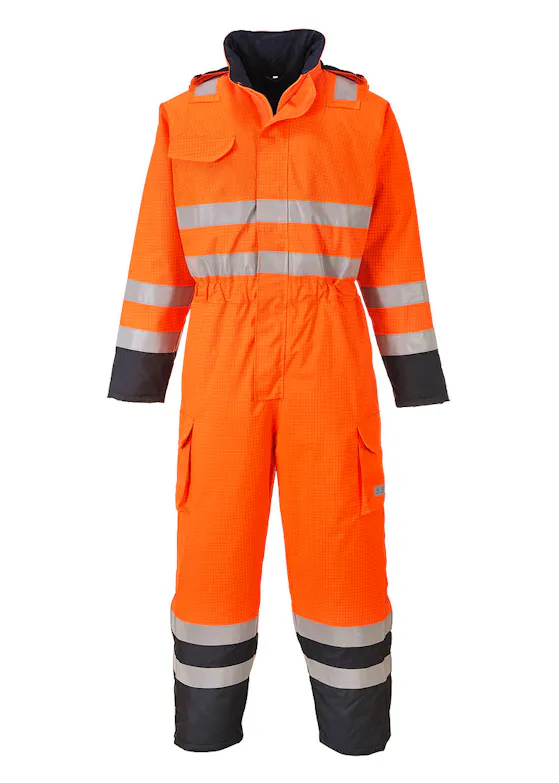 Portwest S775 Overall Bizflame Regen Hi-Vis Multi