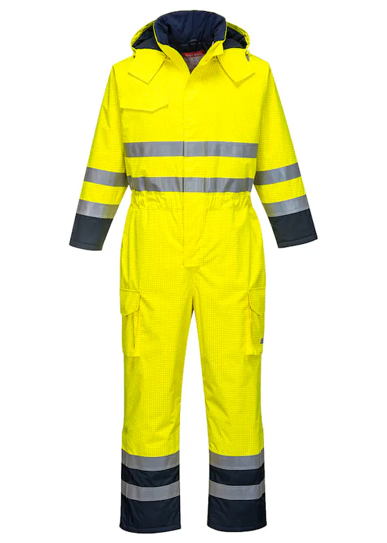 Portwest S775 Overall Bizflame Regen Hi-Vis Multi
