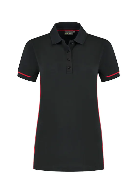 Santino Carsen 1234635 Poloshirt Piqué Dames Contrast