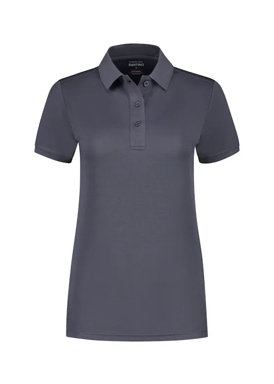 Santino Edinburgh 12303 Poloshirt Antibacterieel Cooling Effect Dames Basics