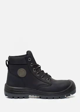 Safety Jogger Dakar EW S3 Werklaars Leather Zwart