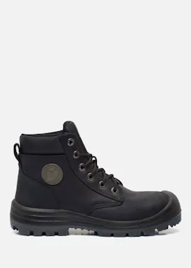 Safety Jogger Dakar EW S3 Werklaars Leather Zwart