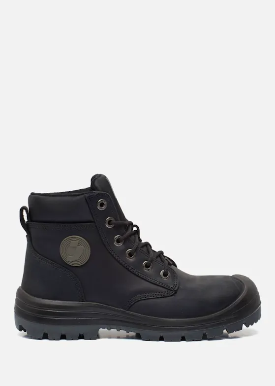 Safety Jogger Dakar EW S3 Werklaars Leather Zwart