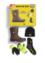 Safety Jogger Alaska S3L Werklaars Hoog Bruin Winter Promobox miniatuur