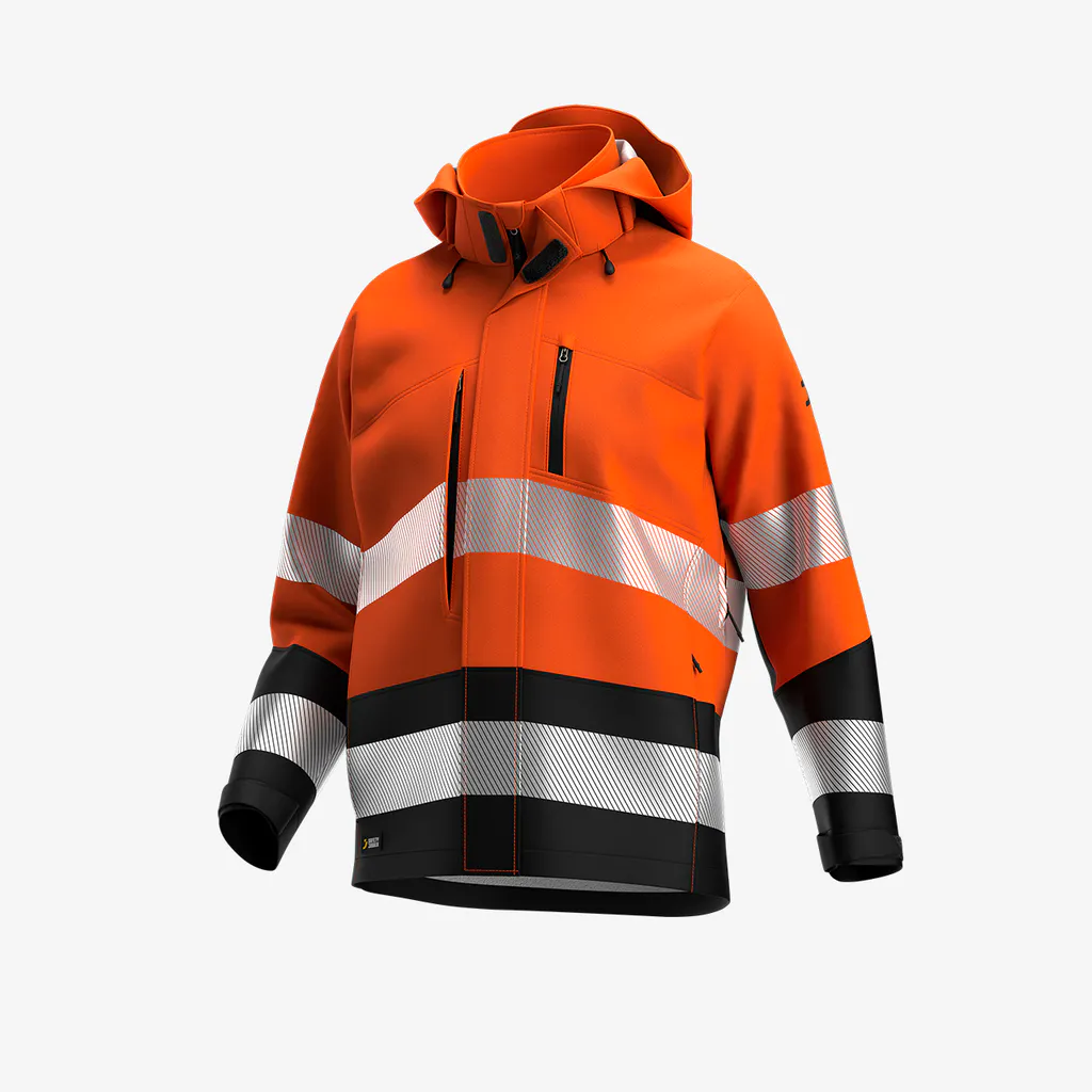High Vis Oranje/Zwart