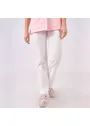 SHAE Care Dames Pantalon regular-fit Alice wit 20260A miniatuur