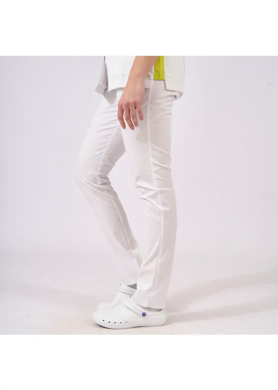SHAE Care Dames Pantalon slim-fit Ella wit 20261A
