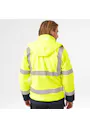 Sioen Gelamineerde Signalisatie Softshell Jas met Afneembare Kap Fuller 9933A2TU1 miniatuur