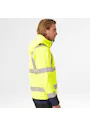 Sioen Gelamineerde Signalisatie Softshell Jas met Afneembare Kap Fuller 9933A2TU1 miniatuur