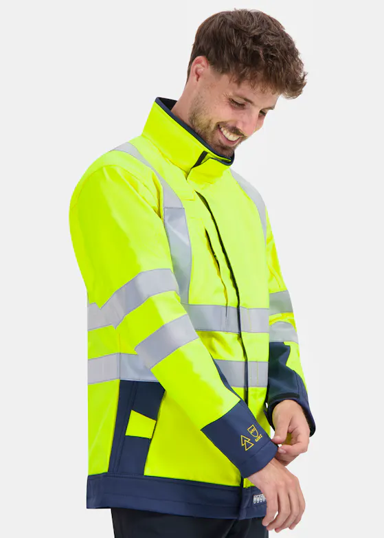 Sioen Signalisatie Softshell met ARC Bescherming Playford 9633N2TV4