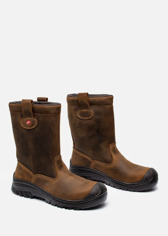 Sixton Peak Montana Air Voering Werklaars Donkerbruin S3 SRC