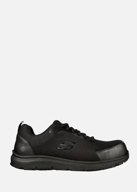 Skechers Ulmus S3 Heren Sneaker Zwart Werkschoenen 200090EC