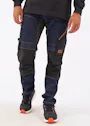 Snickers Workwear , FlexiWork Denim Werkbroek+ 6956 miniatuur