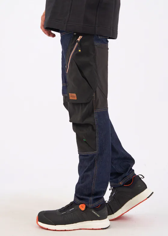 Snickers Workwear , FlexiWork Denim Werkbroek+ 6956